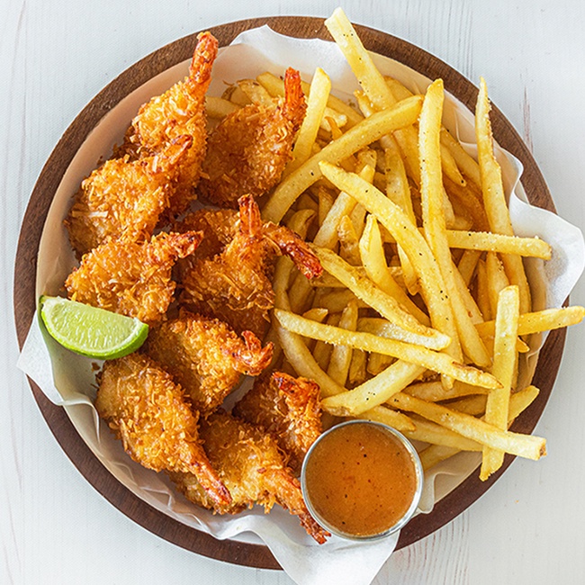 Order Coconut Shrimp food online from Hurricane Grill And Wings store, Round Rock on bringmethat.com