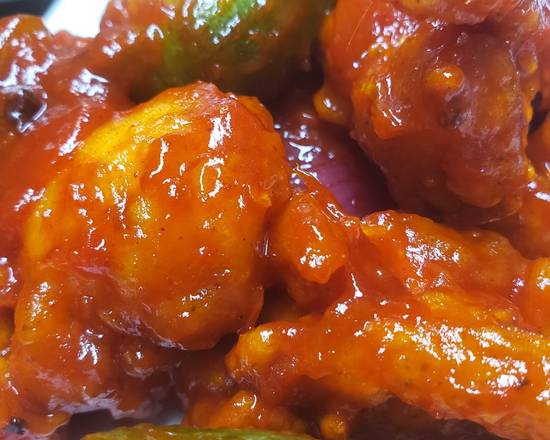 Order Chilli Chicken food online from Naan Cuisine Of India store, Oklahoma City on bringmethat.com