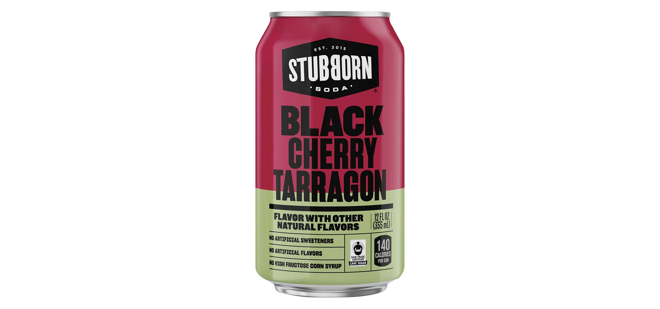 Order Stubborn Soda - Black Cherry Tarragon Soda food online from Honeybee Burger  store, Venice on bringmethat.com