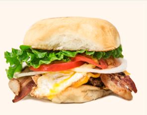 Order Cali Sunshine Burger food online from LA Burger store, Richardson on bringmethat.com
