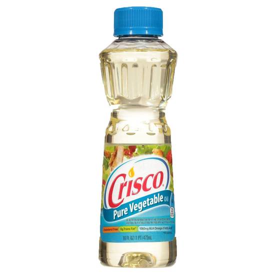 Order Crisco Pure Vegetable Oil 16oz food online from Everyday Needs by Gopuff store, Escondido on bringmethat.com