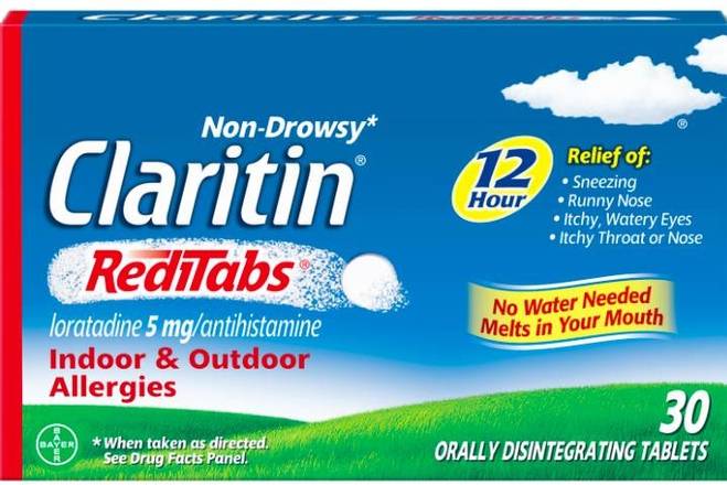 Order Claritin RediTabs 30 ct food online from McLean Ave Pharmacy store, Yonkers on bringmethat.com