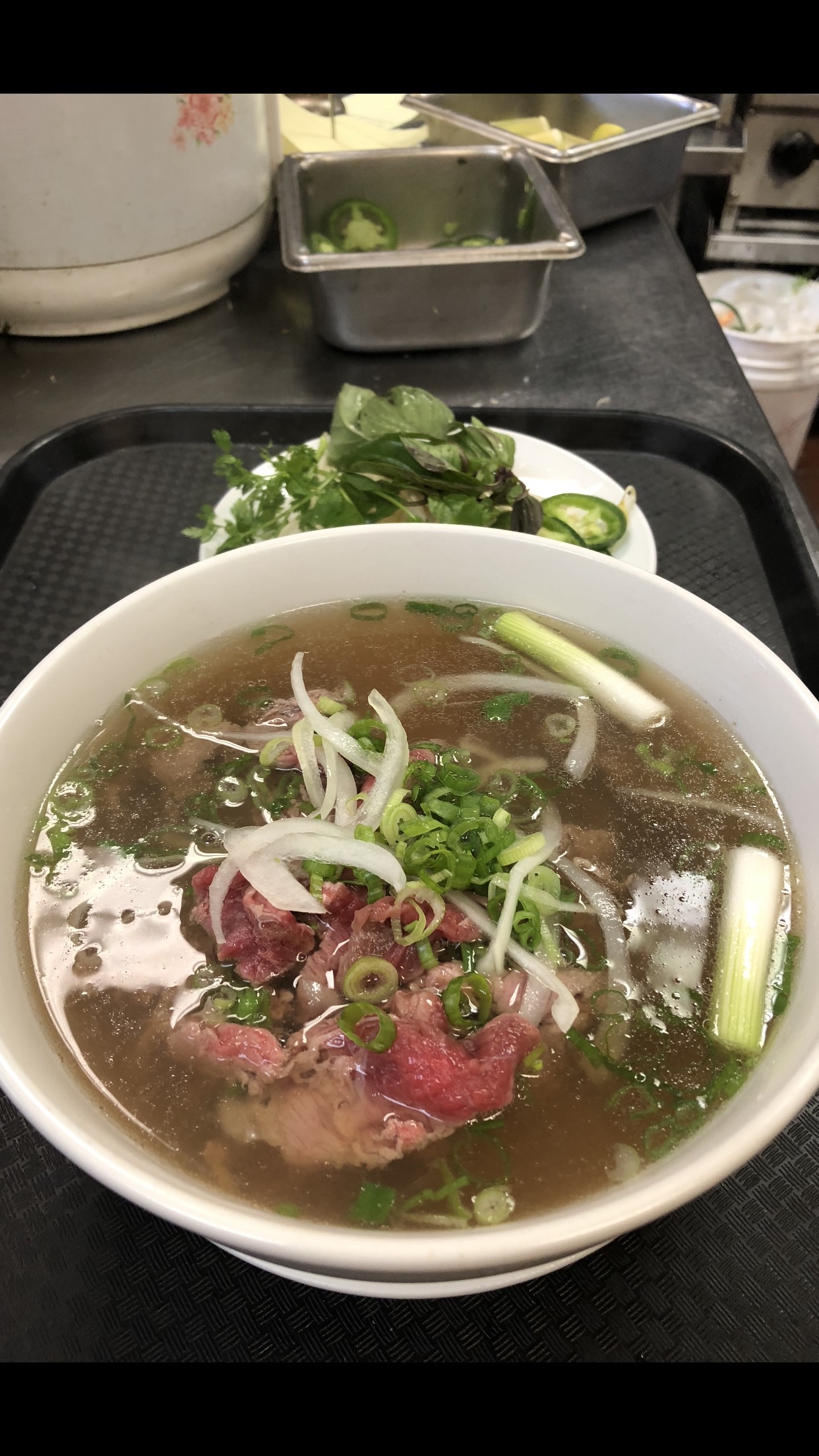 Order 15. Rare Beef (Phở Tái) food online from Saigon House store, San Leandro on bringmethat.com