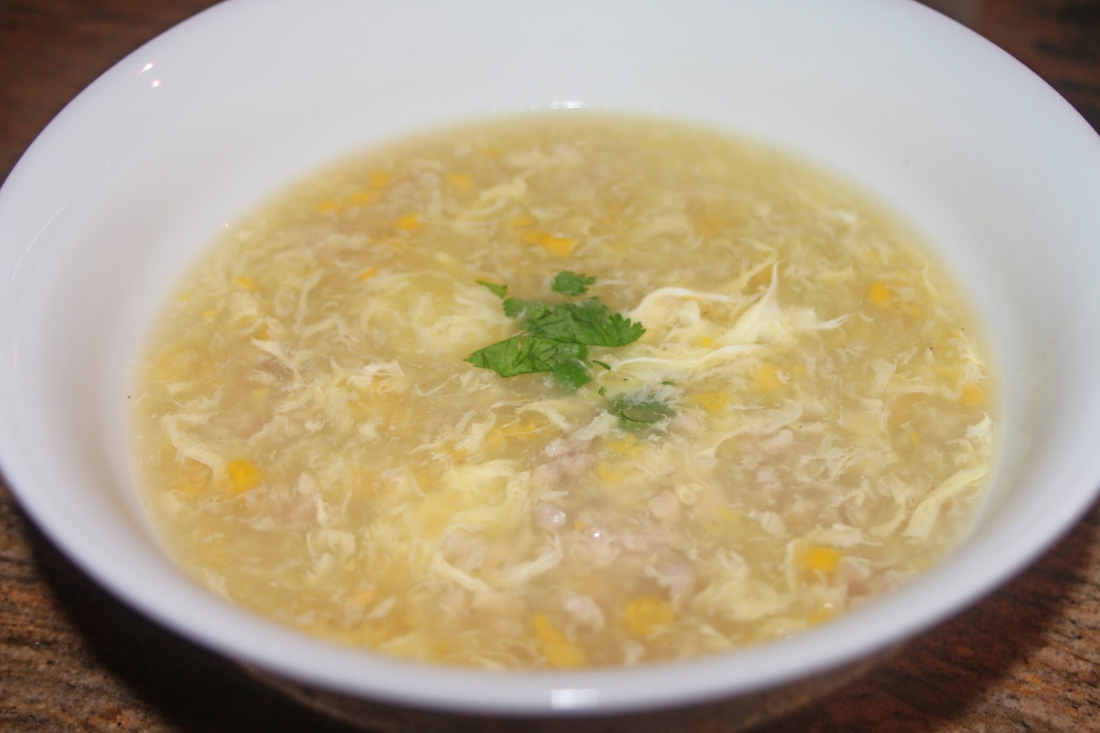 Order Minced Chicken with Corn Soup food online from Chopstix store, Brooklyn on bringmethat.com