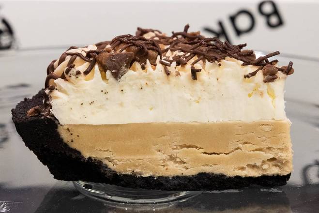 Order Peanut Butter Pie Slice food online from Bakeshop store, Arlington on bringmethat.com