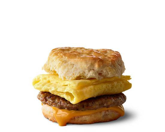 Order Sausage Egg Cheese Biscuit food online from Mcdonald store, Peru on bringmethat.com