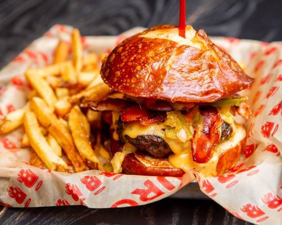 Order The Triple B Burger food online from Burgatory store, Cranberry Township on bringmethat.com