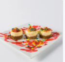 Order 1 Dozen Fruity Tootie Cheesecake Minis  food online from Masterpiece Desserts store, Houston on bringmethat.com
