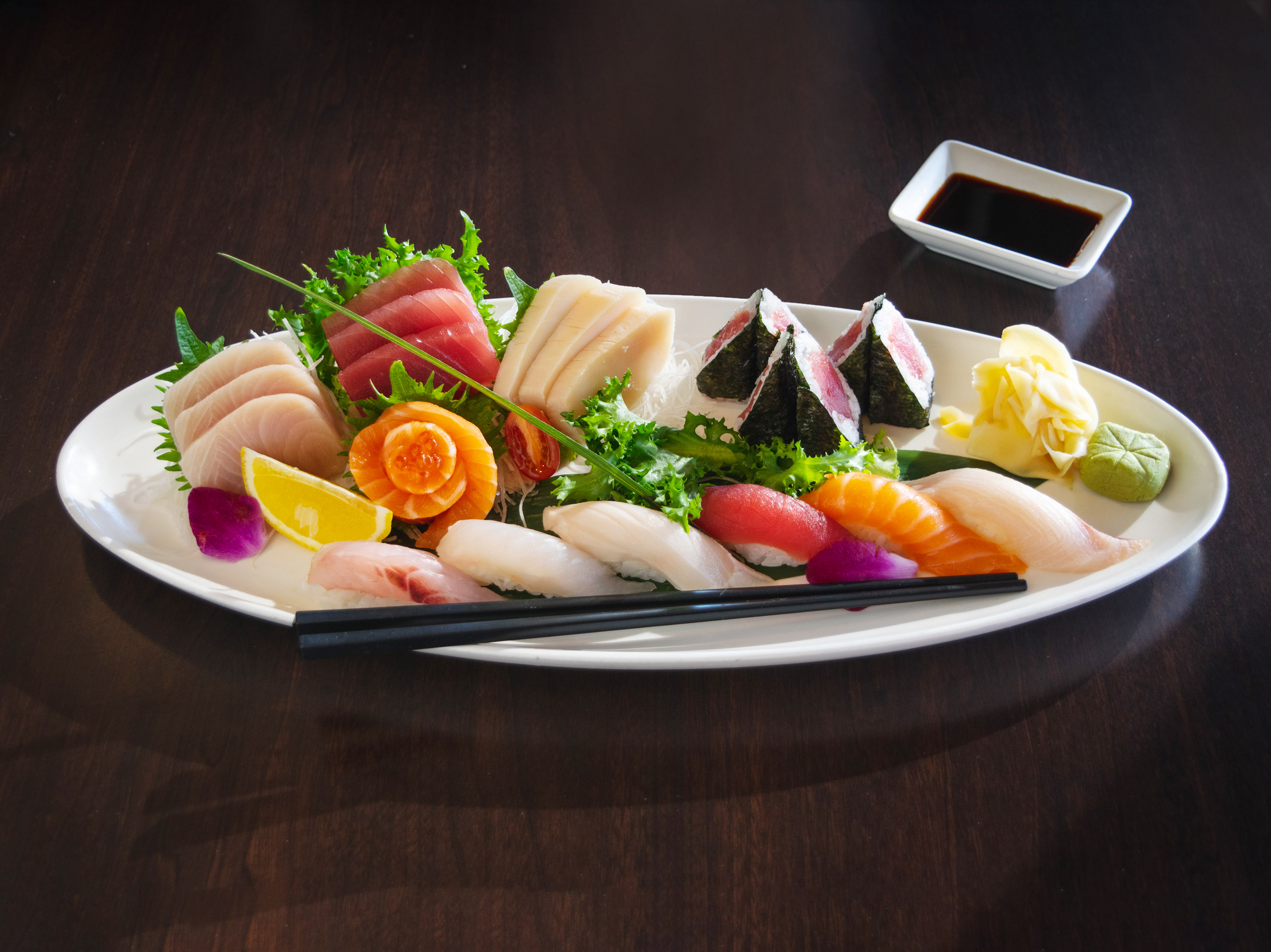 Order Sushi and Sashimi for 1 food online from Wild ginger smithtown store, Smithtown on bringmethat.com