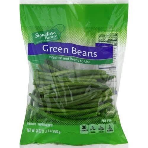 Order Signature Farms · Green Beans (24 oz) food online from Randalls store, Galveston on bringmethat.com