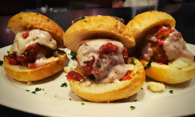 Order Meatball Sliders food online from Marco's Coal Fired Pizza store, Denver on bringmethat.com