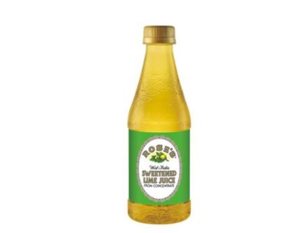 Order Rose's Sweetened Lime Juice food online from Bradley Liquor & Deli store, El Cajon on bringmethat.com