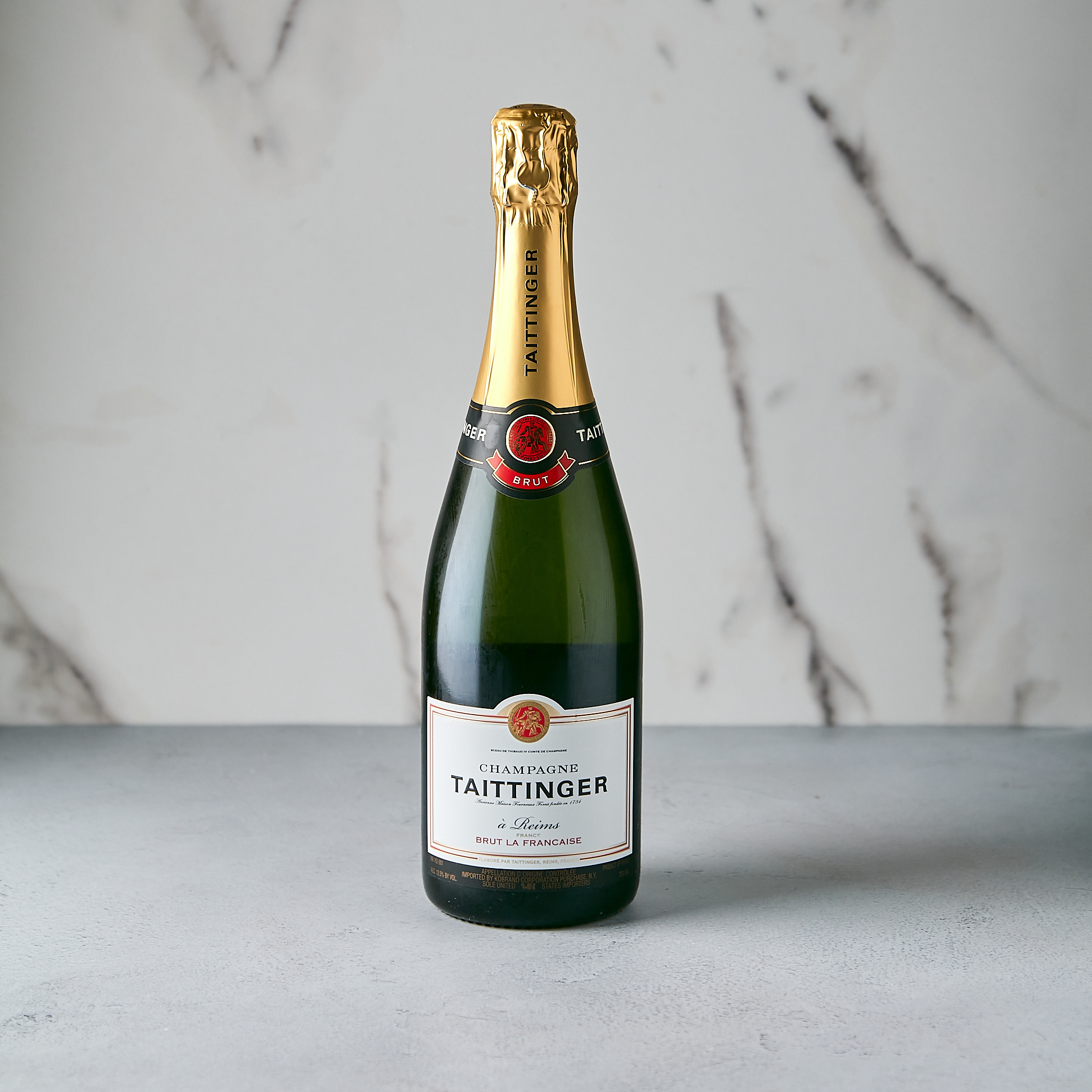 Order Taittinger "La Francaise" Champagne food online from Hautemess Gourmet Market store, Los Angeles on bringmethat.com