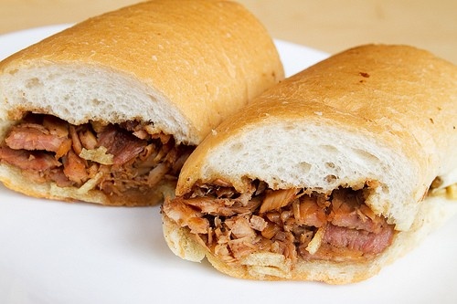 Order Cerdo Sandwich food online from Tu Nueva Casa Restaurant store, Allentown on bringmethat.com