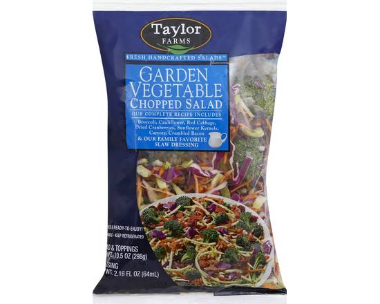 Order Taylor Farms · Garden Vegetable Chopped Salad (10.5 oz) food online from Jewel-Osco store, Oswego on bringmethat.com