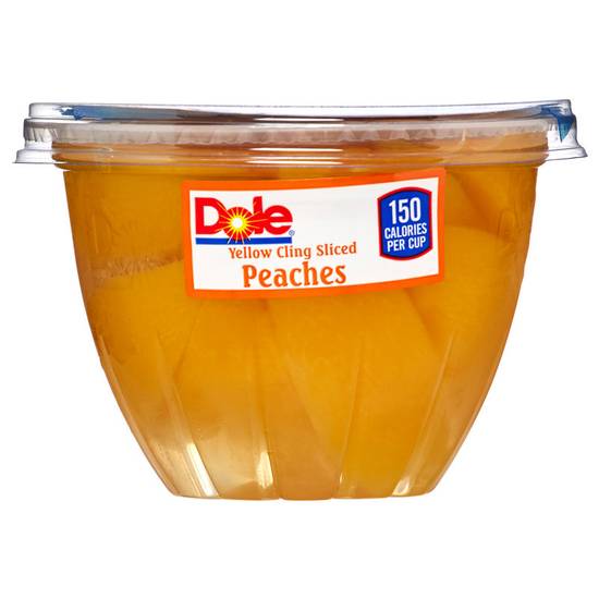 Order Dole Sliced Peaches in Light Syrup Cup 7oz food online from Everyday Needs by Gopuff store, Stamford on bringmethat.com