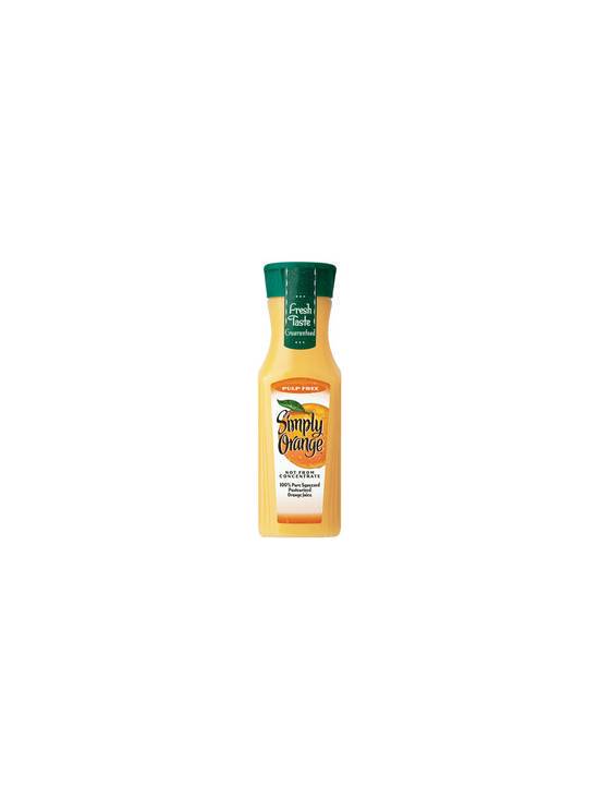 Order Simply Orange Juice 11.5 OZ food online from Chevron Extramile store, Beaverton on bringmethat.com