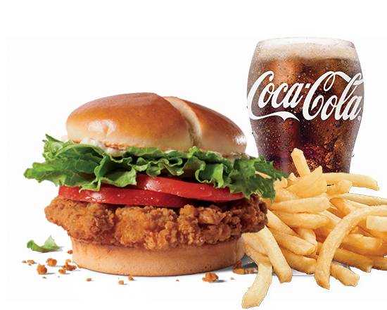 Order Large Jack's Spicy Chicken® Combo food online from Jack In The Box store, Newhall on bringmethat.com