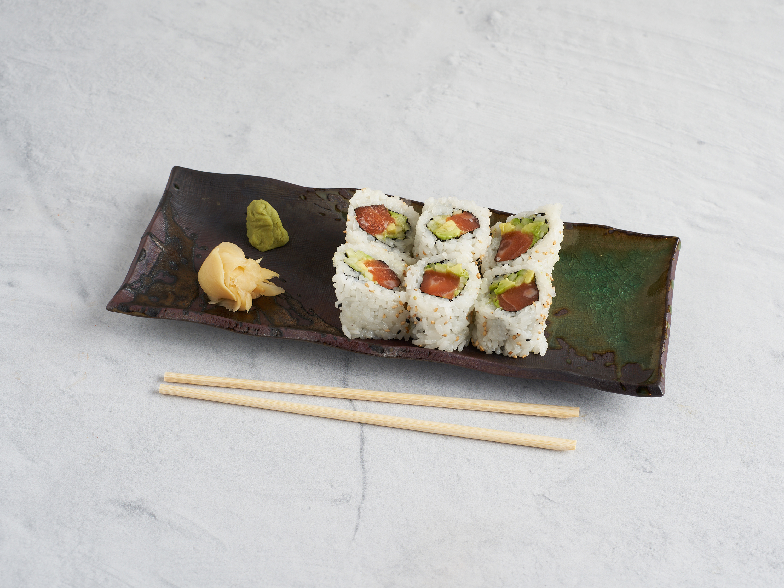 Order Alaska Roll food online from Shiroi Sushi store, Glenview on bringmethat.com