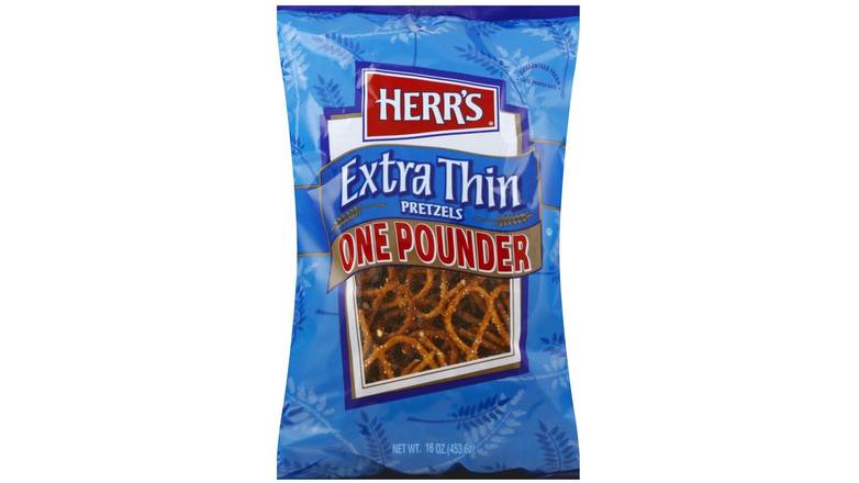 Order Herrs Extra Thin, One Pounder Pretzels food online from Aldan Sunoco store, Aldan on bringmethat.com