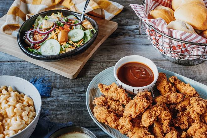 Order Family Meal - 20 Piece Hand-Breaded Chicken Tenders food online from Logan Roadhouse 383 store, Ontario on bringmethat.com
