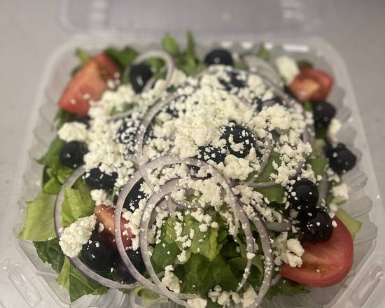 Order Greek Salad food online from Ingleside Pizza store, San Francisco on bringmethat.com