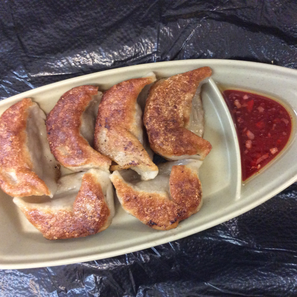 Order 6 Piece Pot Stickers food online from Royal Cantonese Restaurant store, Mundelein on bringmethat.com
