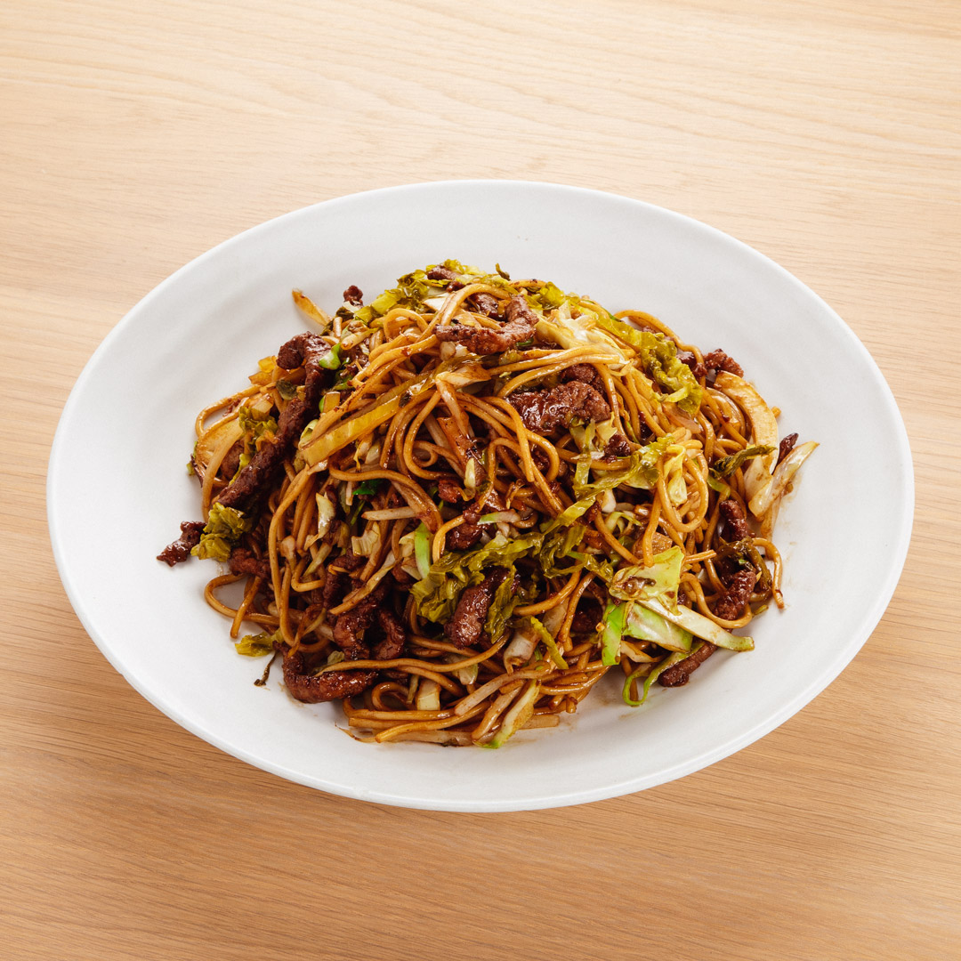 Order 75. Chow Mein with Pickled Vegetable food online from Tasty Noodle House store, Irvine on bringmethat.com
