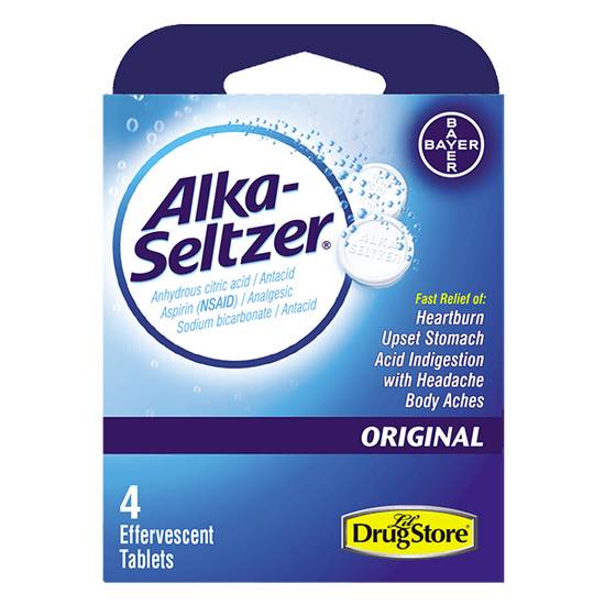 Order Alka-Seltzer 4ct food online from Casey's store, Omaha on bringmethat.com