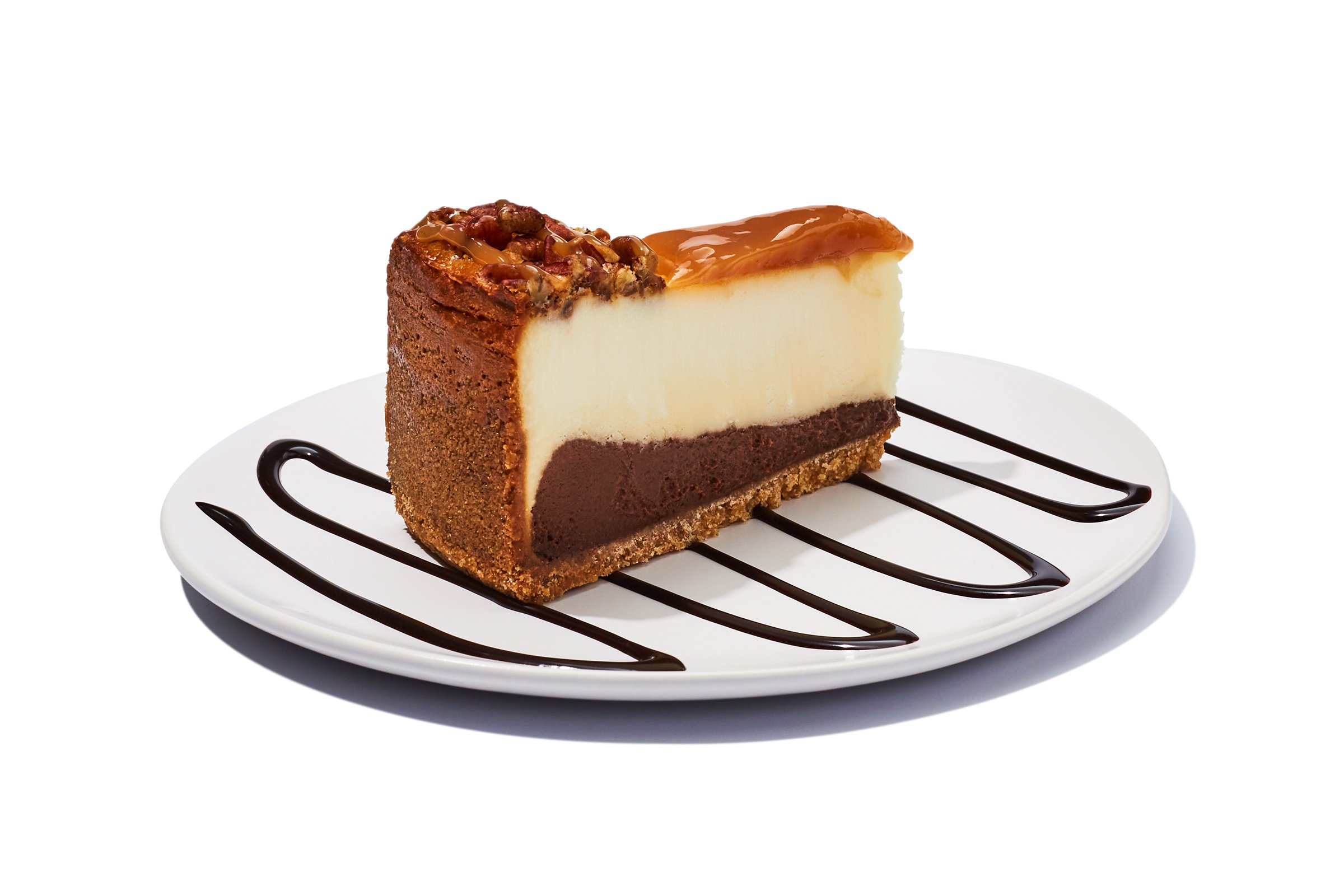Order Caramel Fudge Cheesecake food online from Hooters store, Albuquerque on bringmethat.com