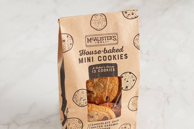 Order Mini Cookie Bag food online from Mcalister's Deli store, Broken Arrow on bringmethat.com