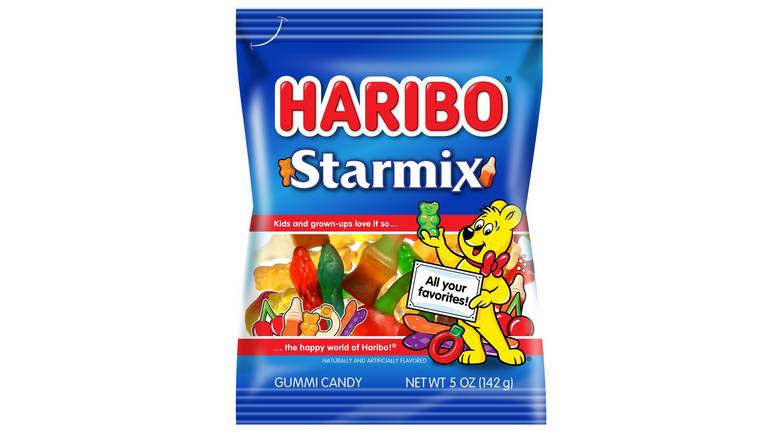 Order Haribo Starmix Gummi Candies food online from Energy Mart 4 store, Brevard on bringmethat.com