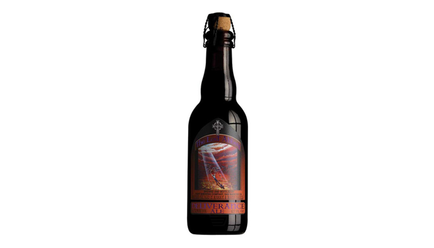 Order The Lost Abbey Deliverance 375ml Bottle food online from Ocean Liquor store, South Pasadena on bringmethat.com