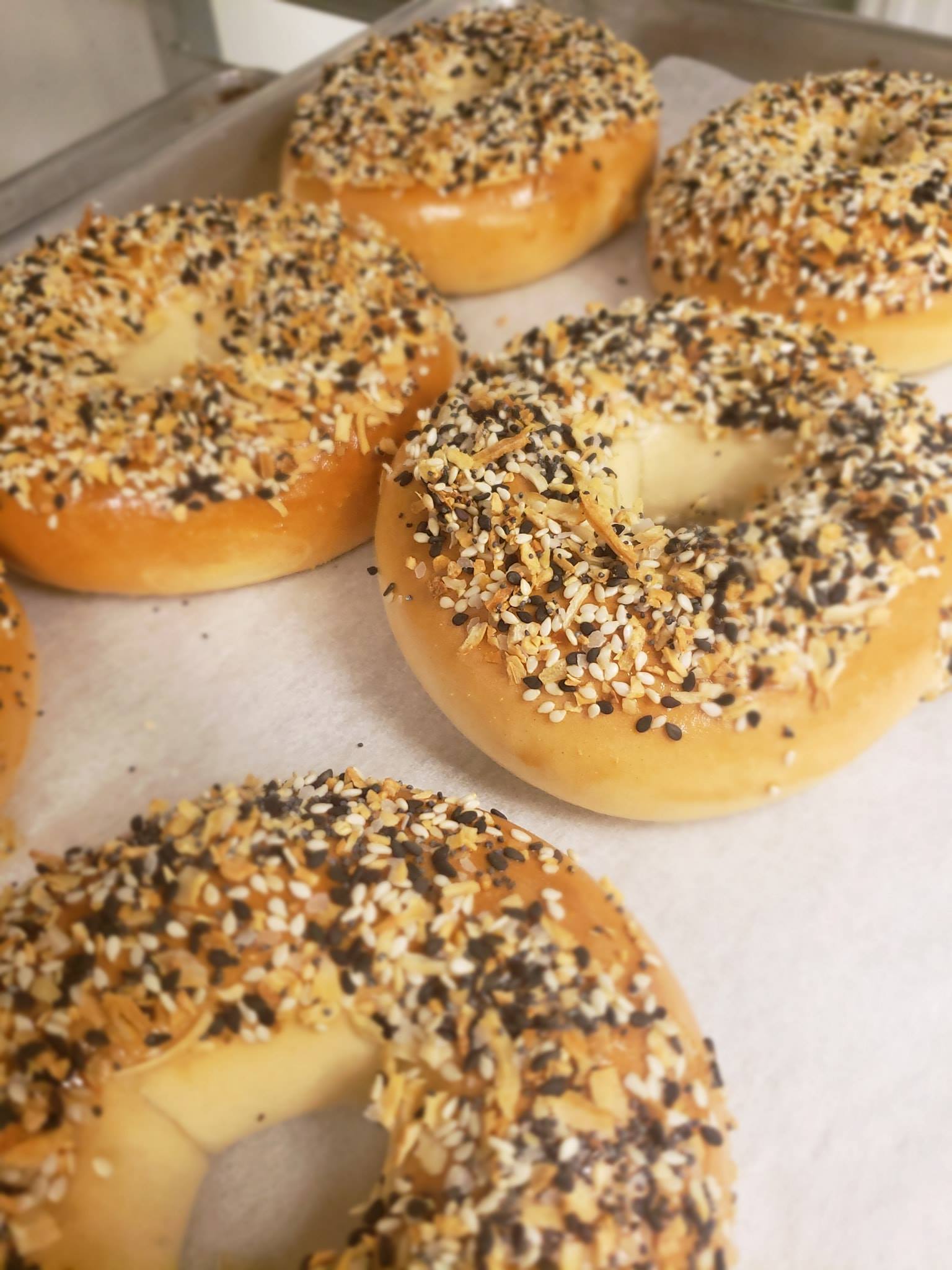 Order Toasted Bagel food online from The Beanery And Cafe store, California on bringmethat.com
