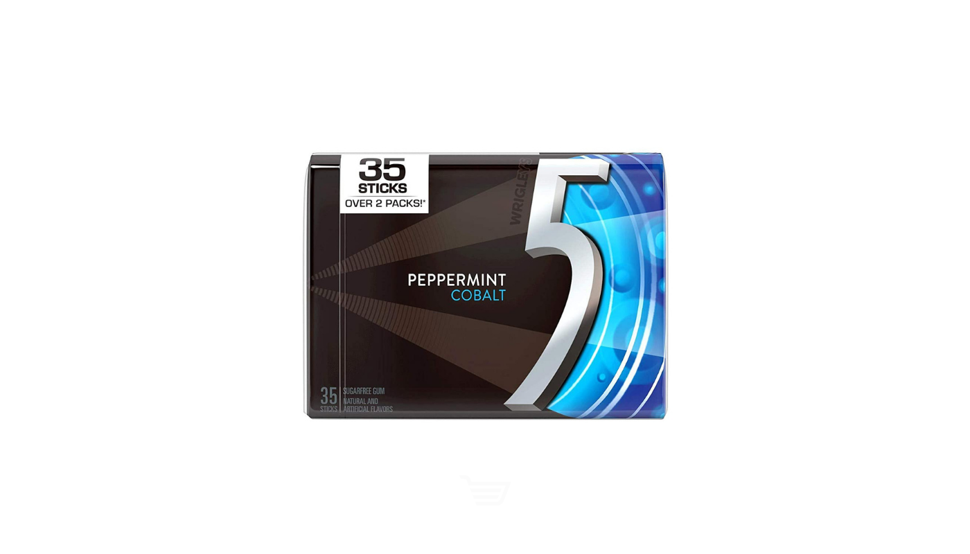 Order 5 Gum Peppermint Cobalt Sugarfree 35 CT food online from Far Western Liquor store, SANTA MARIA on bringmethat.com