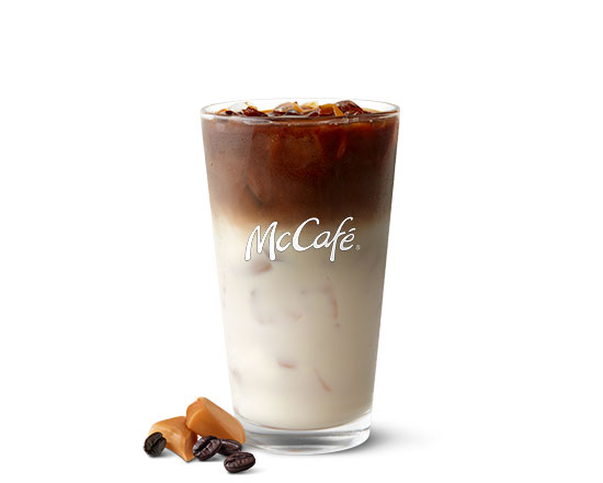 Order Iced Caramel Macchiato food online from Mcdonald's store, Chicago on bringmethat.com