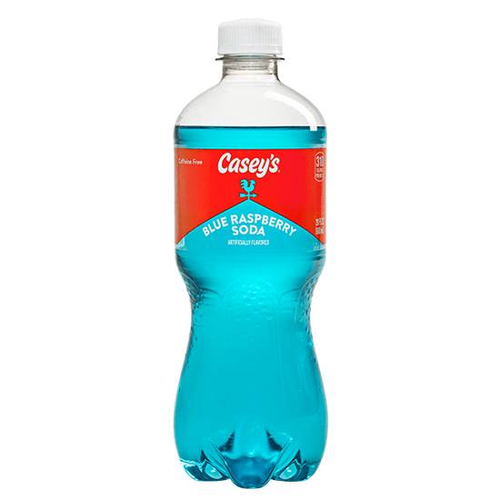 Order Casey's Blue Raspberry Soda 20oz food online from Casey store, GREENBRIER on bringmethat.com