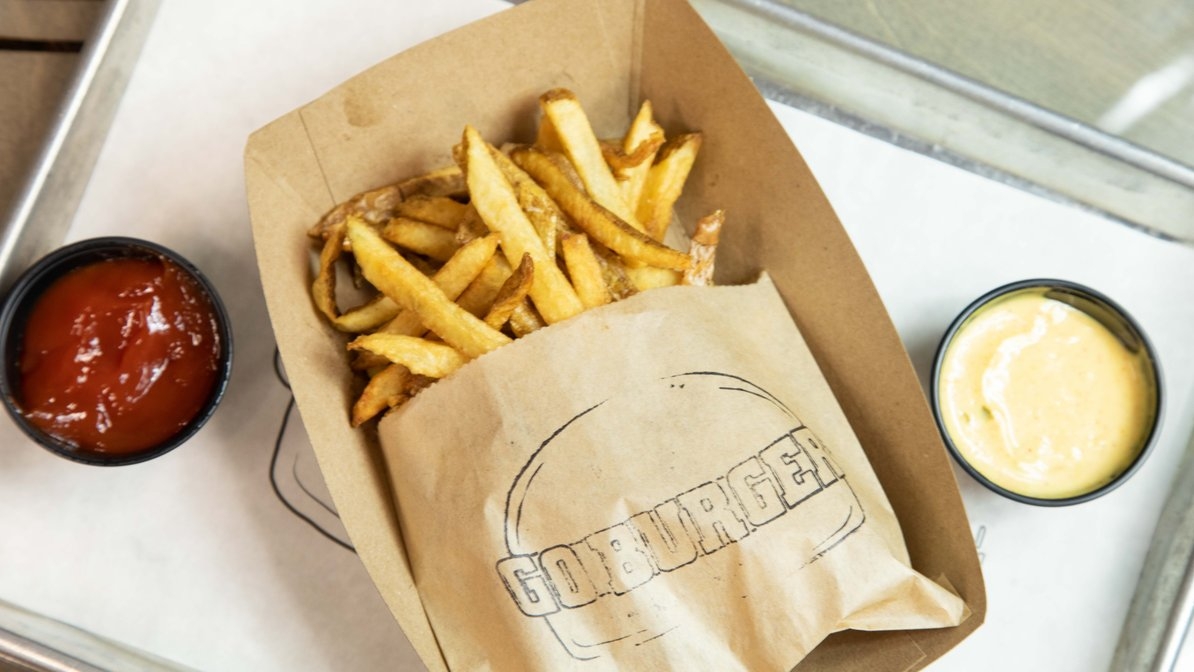 Order Small Fresh Cut French Fries food online from Go Burger store, Mount Sinai on bringmethat.com