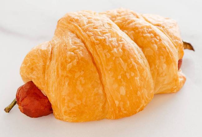 Order Large Croissant Jalapeno Sausage Roll food online from Kim's Donuts store, Dallas on bringmethat.com
