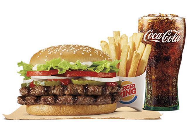 Order Double WHOPPER® Meal food online from Burger King store, Saint Joseph on bringmethat.com