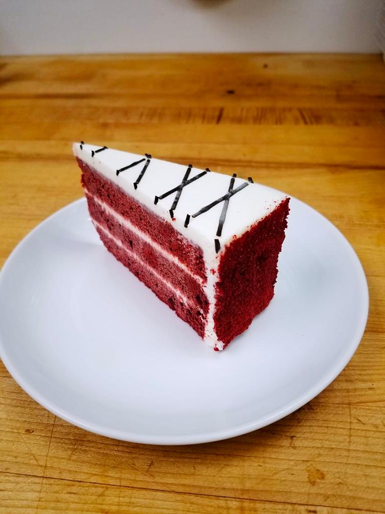 Order Red Velvet Cake food online from Tasty Grill To Go store, Kensington on bringmethat.com