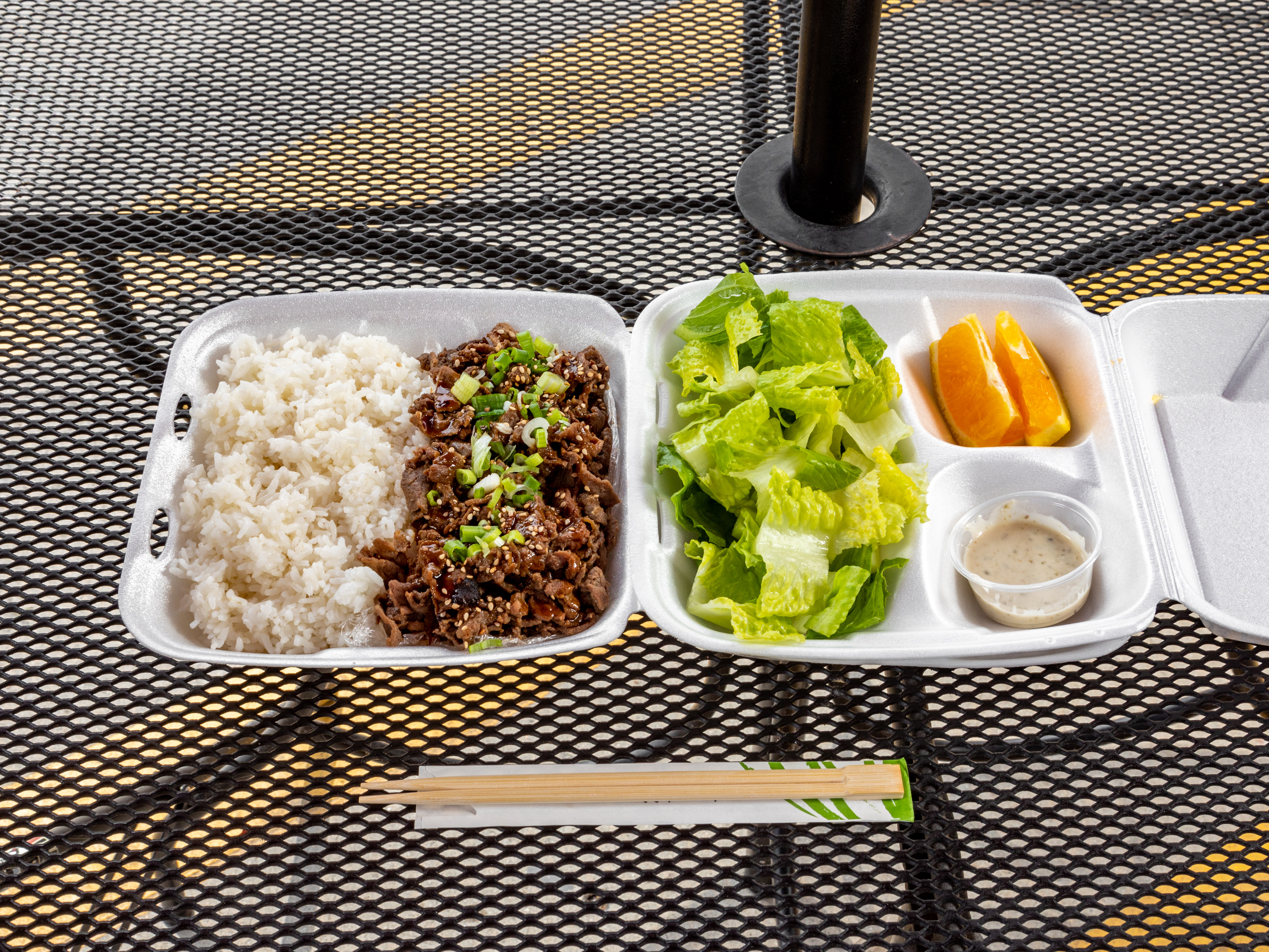 Order 6. Beef Plate food online from Garden Teriyaki store, Garden Grove on bringmethat.com