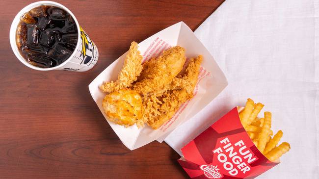 Order 5 Piece Texas Tenders™ Combo food online from Churchs Chicken store, Chicago on bringmethat.com