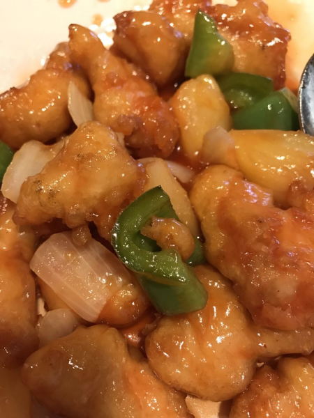 Order 42. Sweet and Sour Chicken food online from Jade China store, Riverside on bringmethat.com