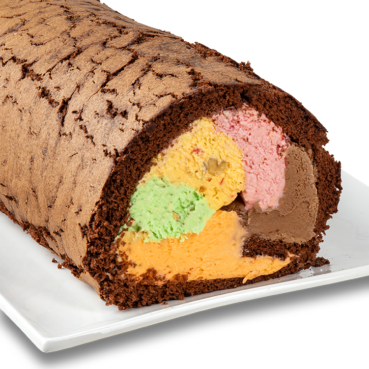 Order 12" Rainbow Cake Roll food online from The Original Rainbow Cone store, Chicago on bringmethat.com
