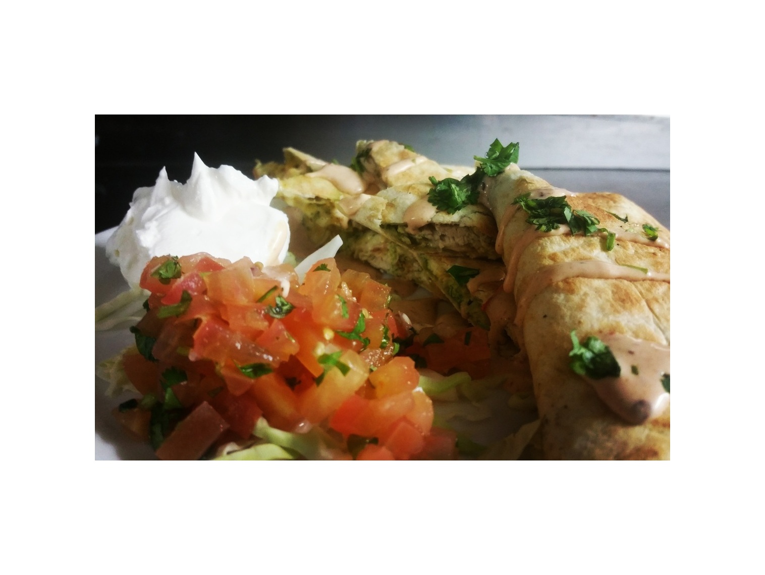 Order Southwest Pesto Quesadilla food online from Boulders On Southern store, Mesa on bringmethat.com