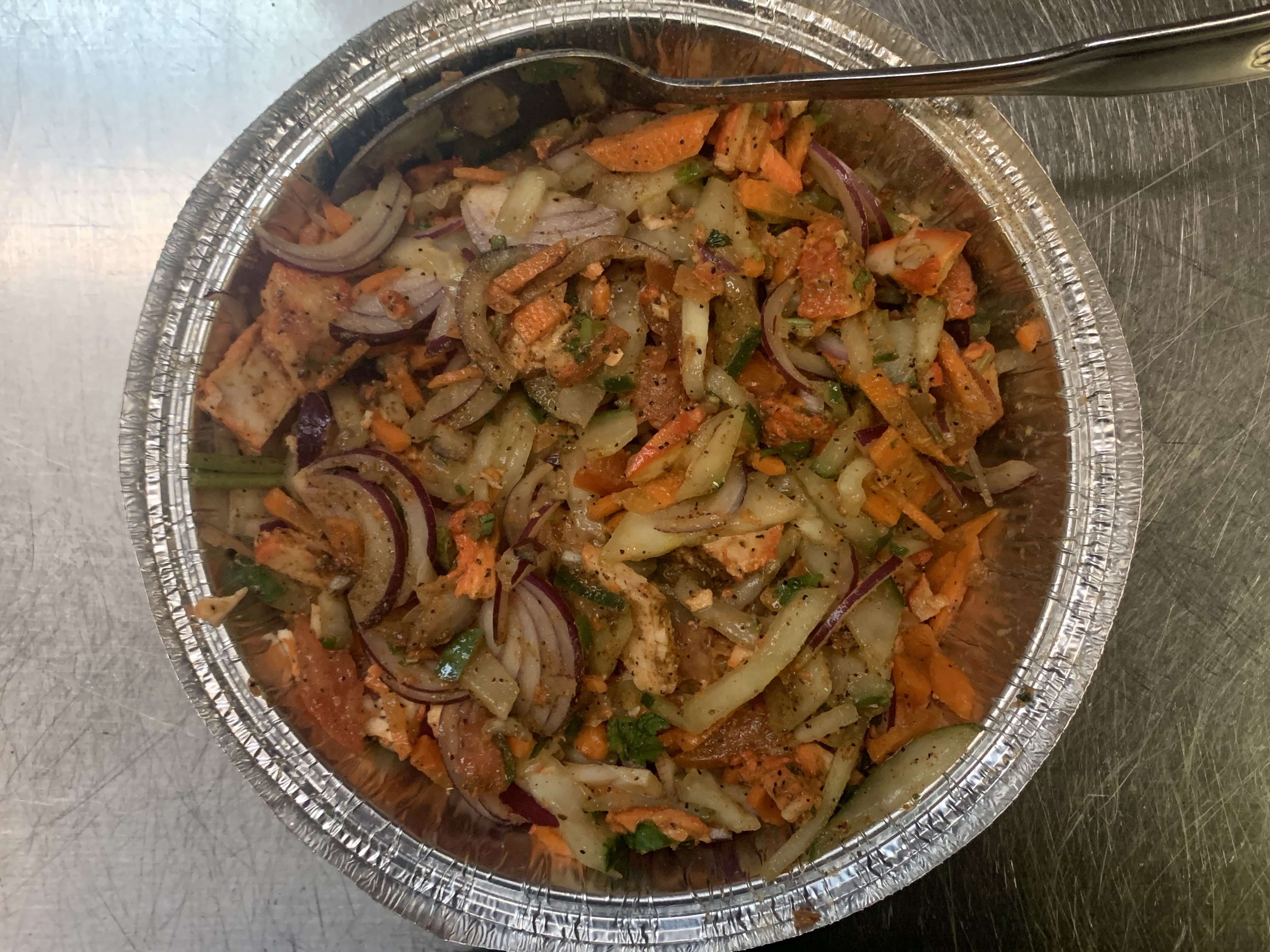 Order Chicken Salad food online from North Indian Restaurant store, Philadelphia on bringmethat.com