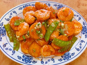 Order CS2. Yuzi Tofu with Jumbo Shrimp food online from China Hut store, Chicago on bringmethat.com