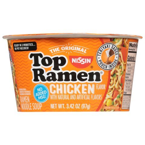 Order Top Ramen Bowl Chicken 3.42oz food online from Aplus store, Annville on bringmethat.com