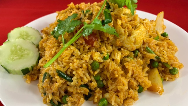 Order 70. Khao Pad food online from Sa-Bai Thong Thai Cuisine store, Madison on bringmethat.com
